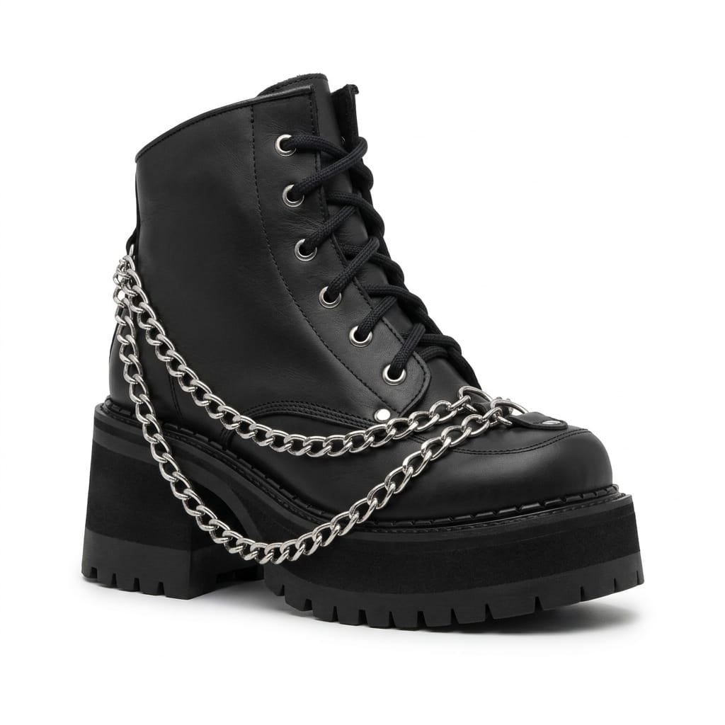 botas rockeras mystic siniestra