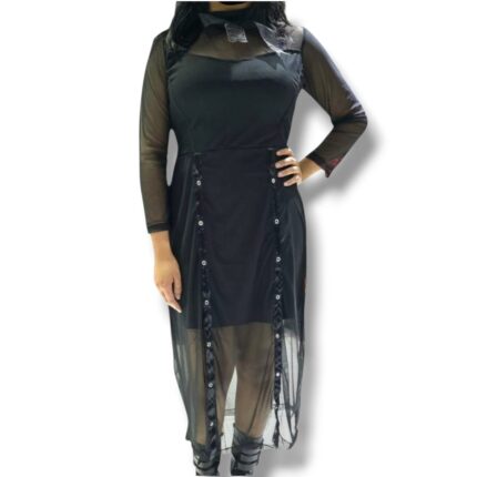 Vestido Gótico Manga Larga