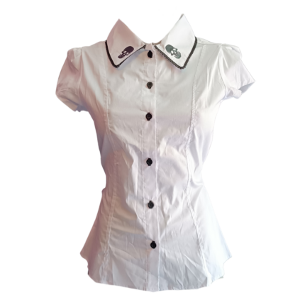 Camisola Blanca Cráneos