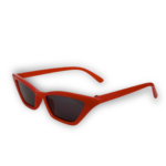 Lentes de sol cat eye rojos mica negra