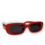 Lentes de sol rojos mica negra