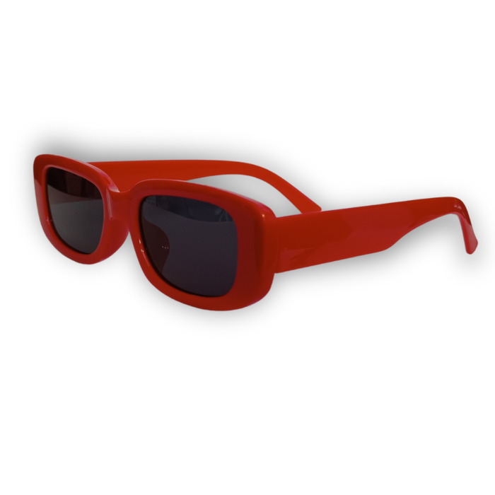 Lentes de sol rojos mica negra