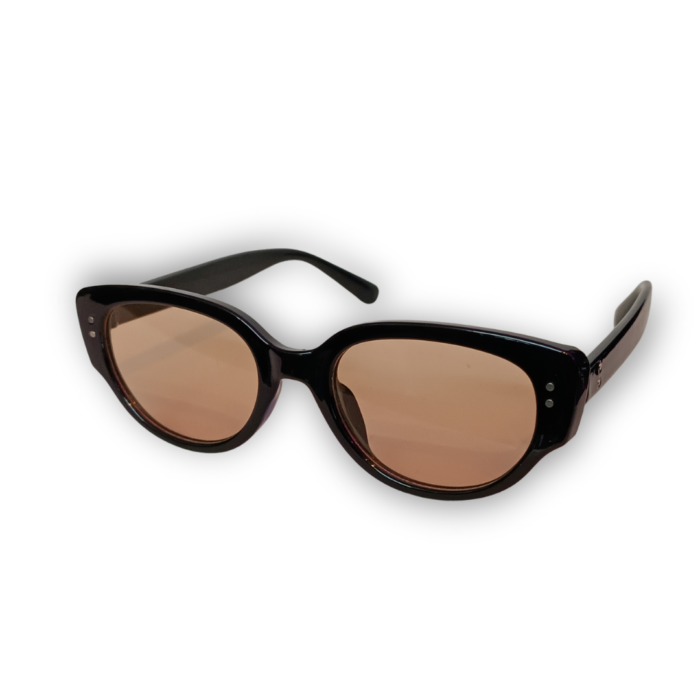 Lentes de sol forma básica mica café