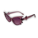 Lentes murciélago morado