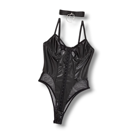 Body Vinipiel con Choker