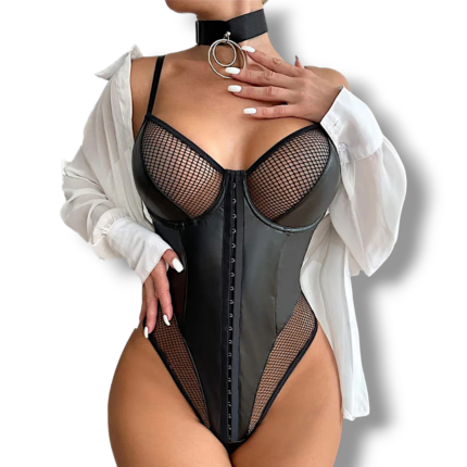 Body Vinipiel con Choker