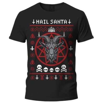 Playera Navideña Hail Santan