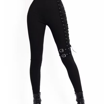 Leggins Agujetas y Hebillas