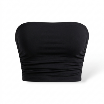 Top Strapless Agujetas