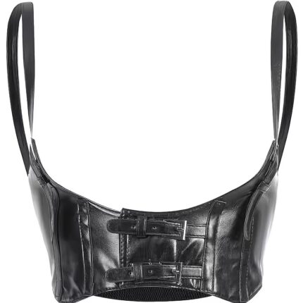 Cinturilla tirantes hebillas frente