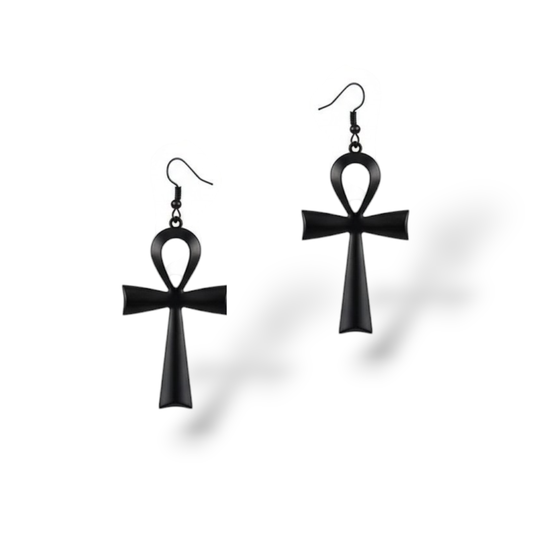 Aretes Cruz Egipcia XL