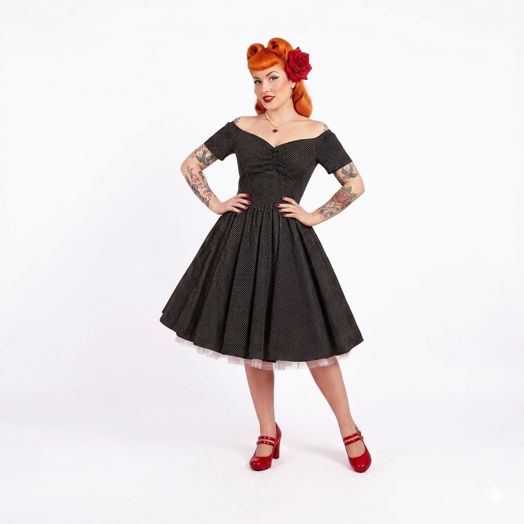 vestido retro