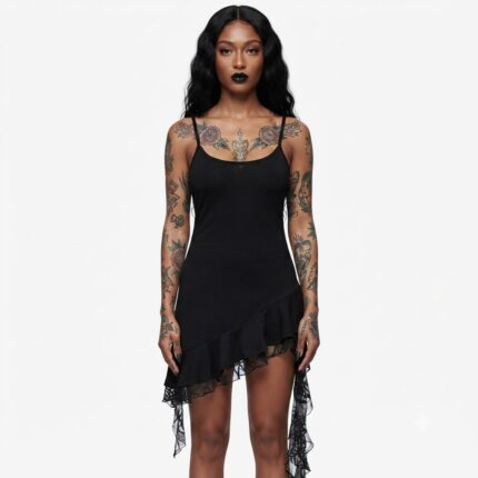 Vestido Encaje Pentagrama