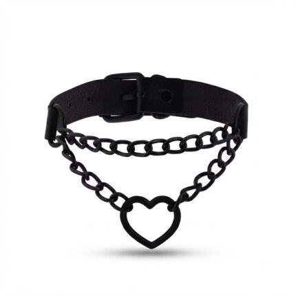 Choker Corazón Negro