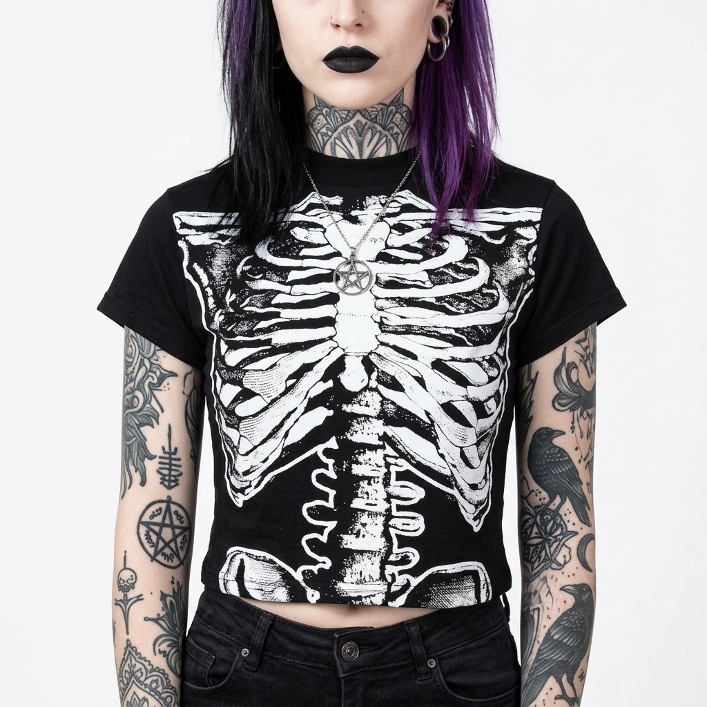 esqueleto blusa