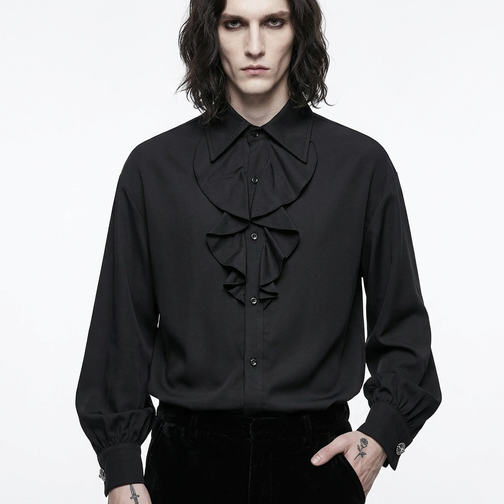 camisa medieval hombre
