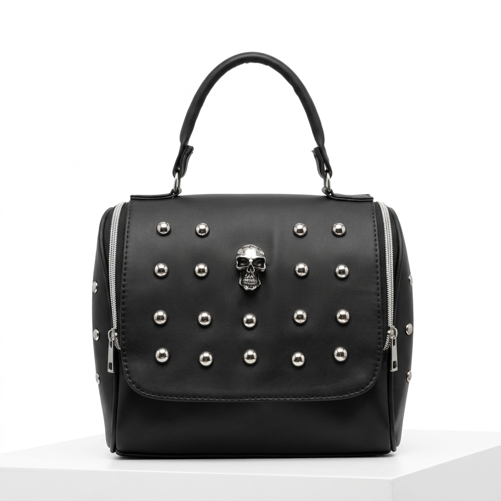 Bolso maletin rockero