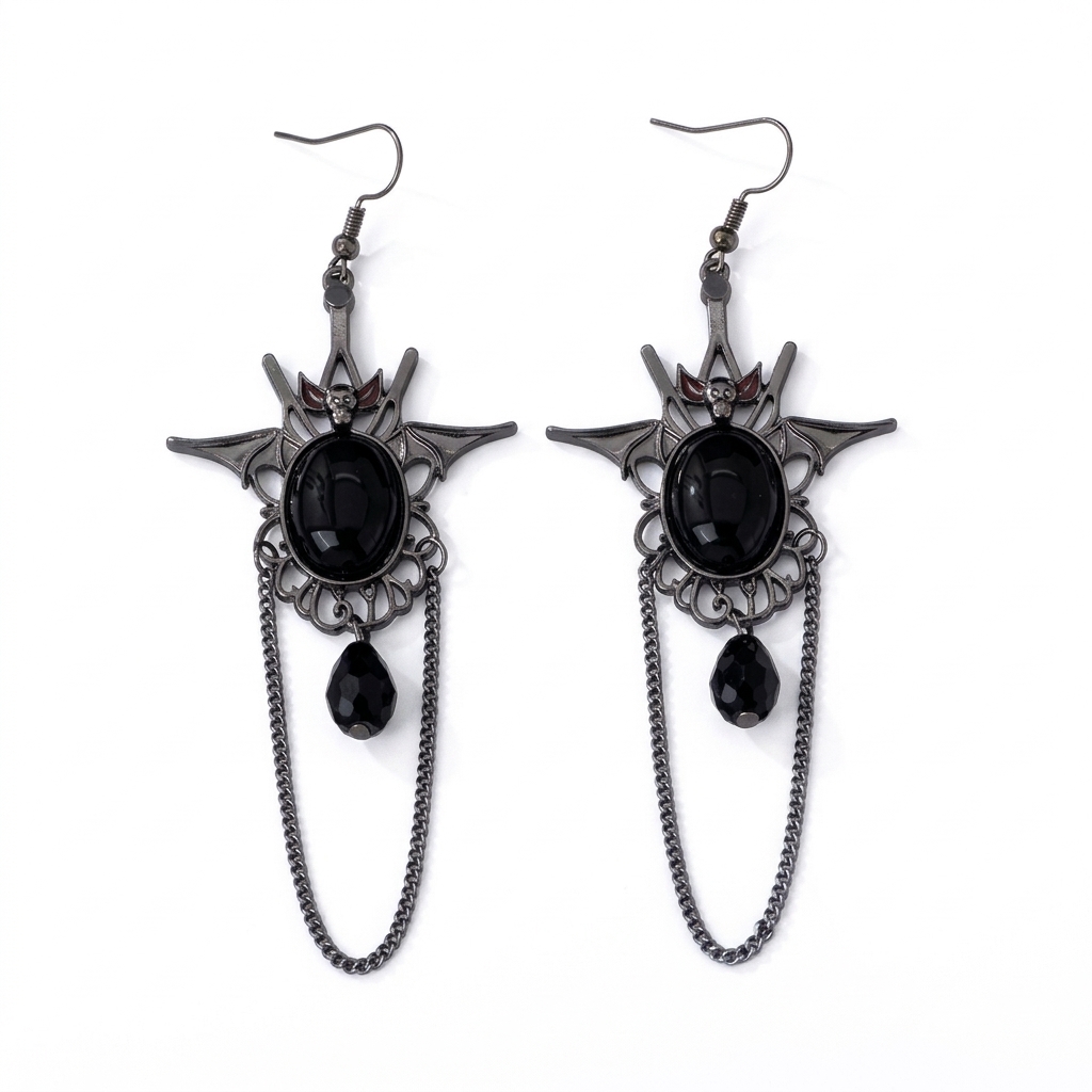 aretes de murcielago