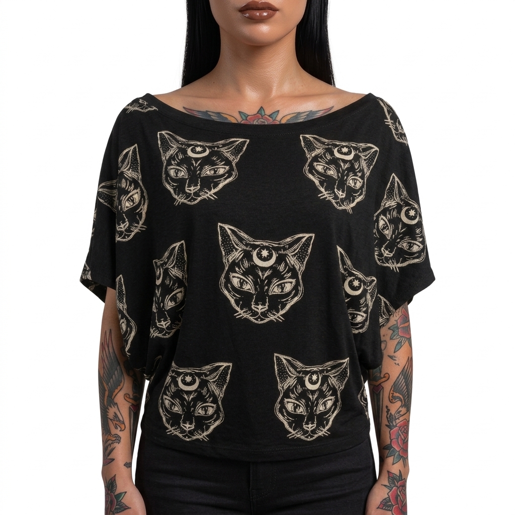 blusa gatos