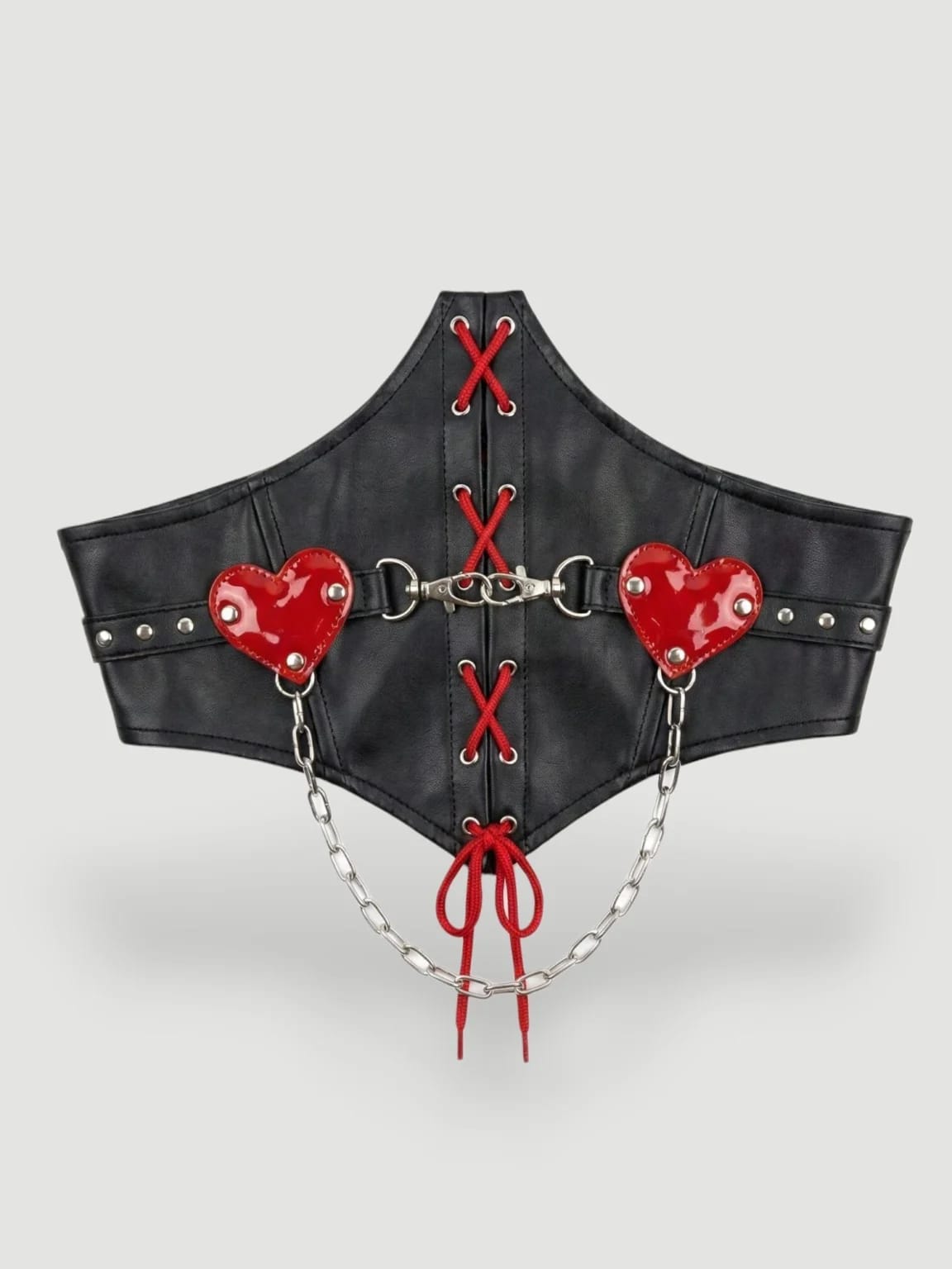 cinturilla plus size gotica