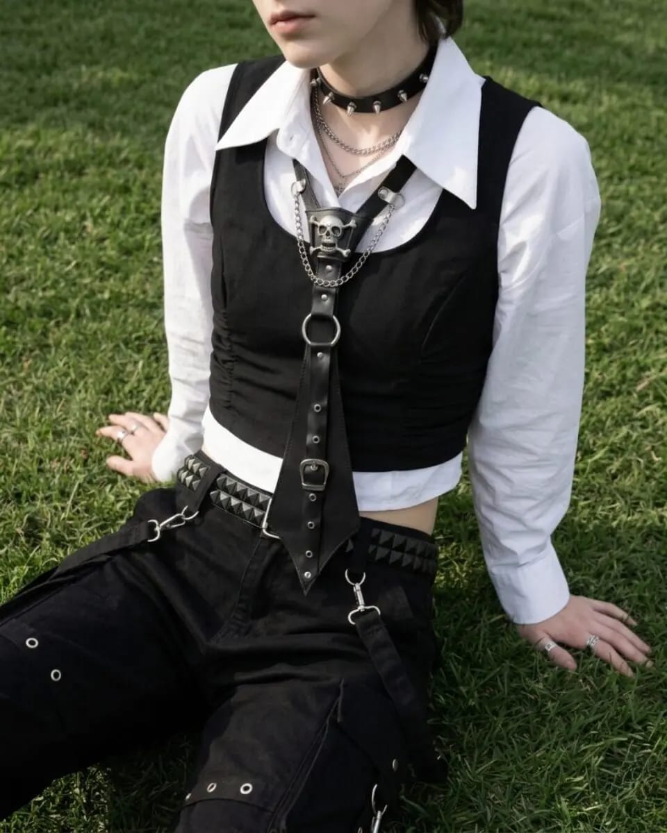 corbata corporative goth