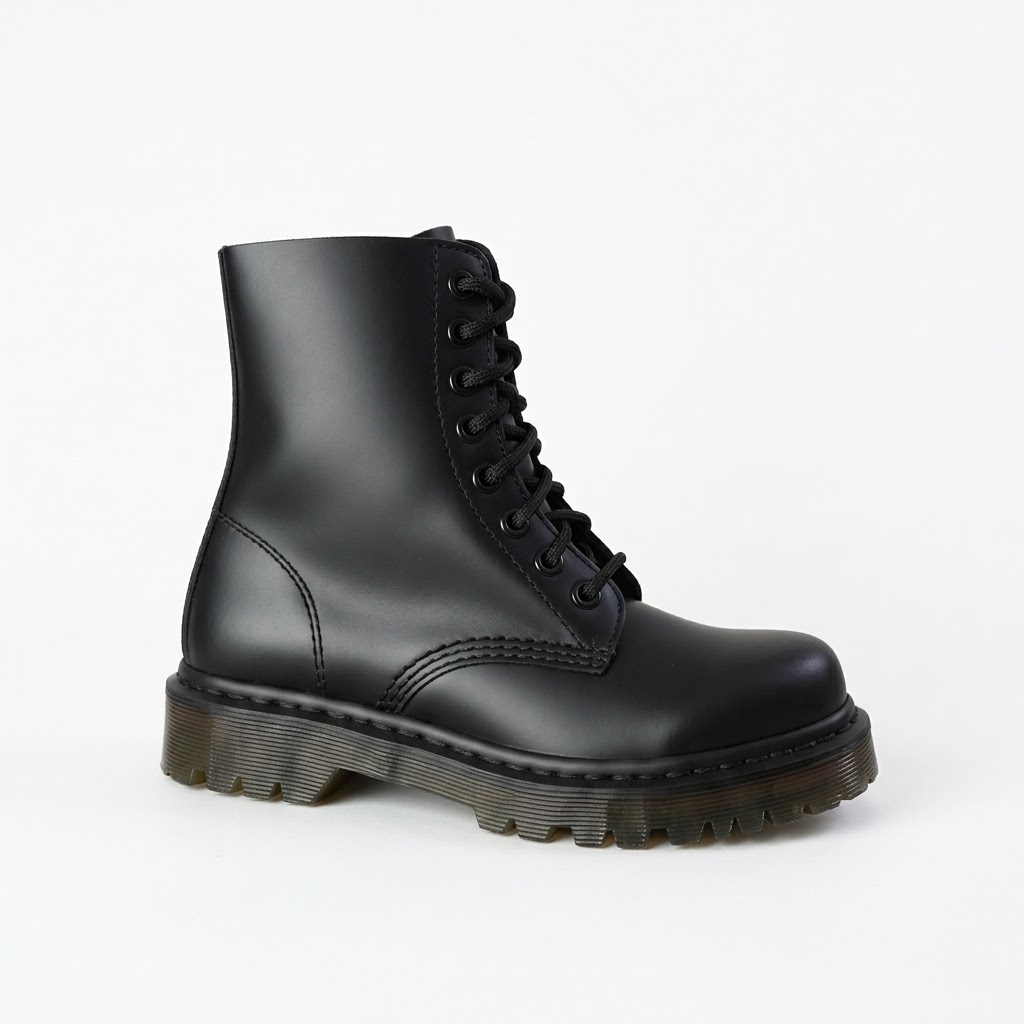 botas combat negras