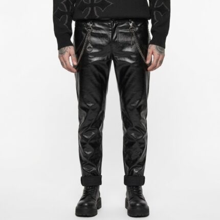 Pantalón Rockstar vinipiel H