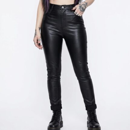 Pantalón Rockstar Vinipiel Mujer